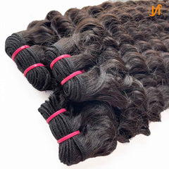 Top Mink Virgin Deep Wave Hair 1/3/4 Bundles Deals