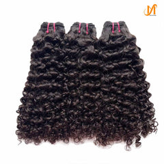 Top Mink Virgin Curly Wave Hair 1/3/4 Bundles Deals