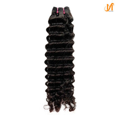 Top Mink Virgin Deep Wave Hair 1/3/4 Bundles Deals