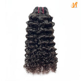 Top Mink Virgin Curly Wave Hair 1/3/4 Bundles Deals