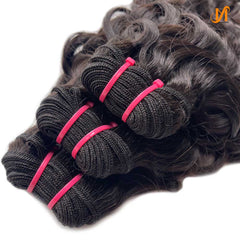 Top Mink Virgin Water Wave Hair 1/3/4 Bundles Deals