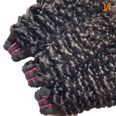 Top Mink Virgin Curly Wave Hair 1/3/4 Bundles Deals