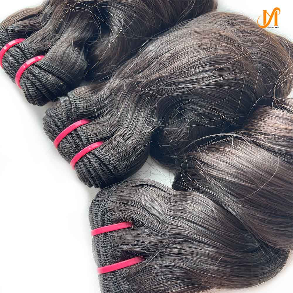 Top Mink Virgin Loose  Wave Hair 1/3/4 Bundles Deals