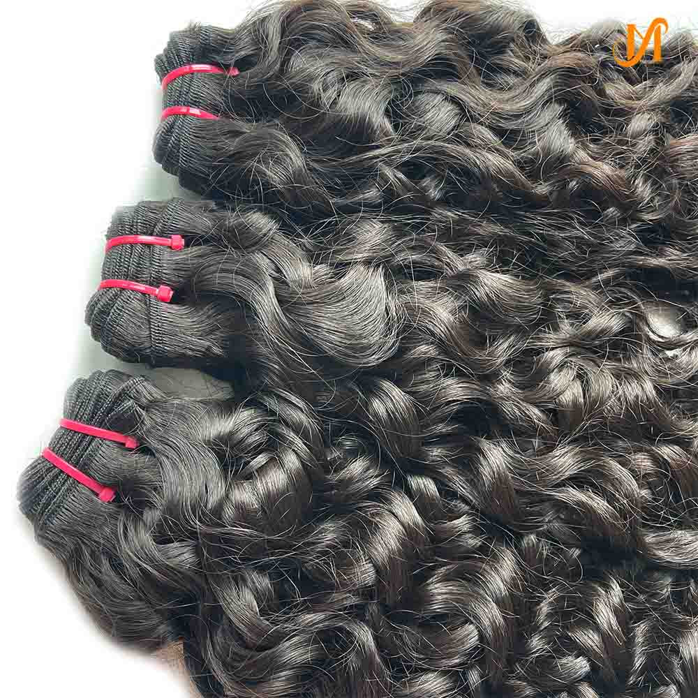 Top Mink Virgin Water Wave Hair 1/3/4 Bundles Deals